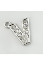 Harf Kolye Ucu 1,5 cm-V - Görsel 2