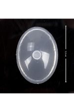 Kanaviçe Etamin Kolye Aparatı-Şeffaf - Görsel 2