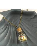 Fanus Canlı Kolye-Antik