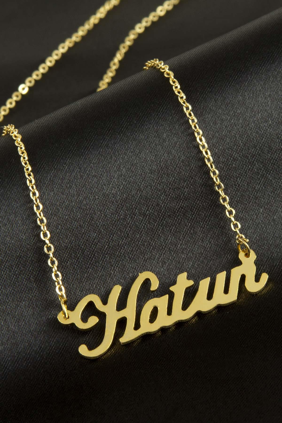 1200364_Hatun-Isimli-Kolye-Kisiye-Ozel-b17e.jpg Hatun İsimli Kolye -Sarı - Görsel 1