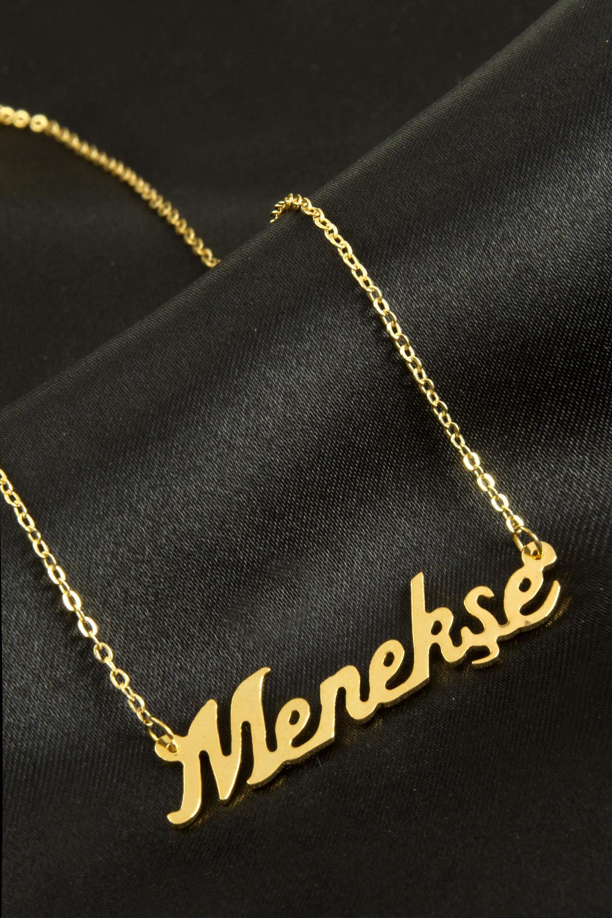 1200368_Menekse-Isimli-Kolye-Kisiye-Ozel-c34a.jpg Menekşe İsimli Kolye -Sarı - Görsel 1