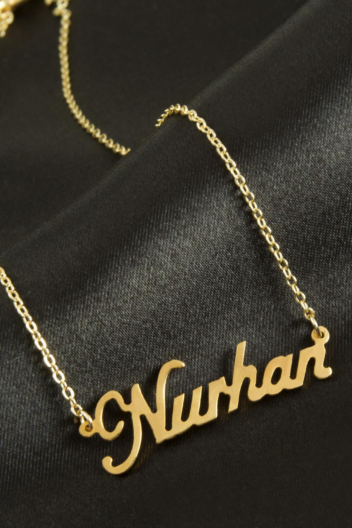 1200375_Nurhan-Isimli-Kolye-Kisiye-Ozel-5c64.jpg Nurhan İsimli Kolye -Sarı - Görsel 1