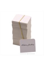 3 Çift Küpe Kartı-Beyaz - Görsel 2