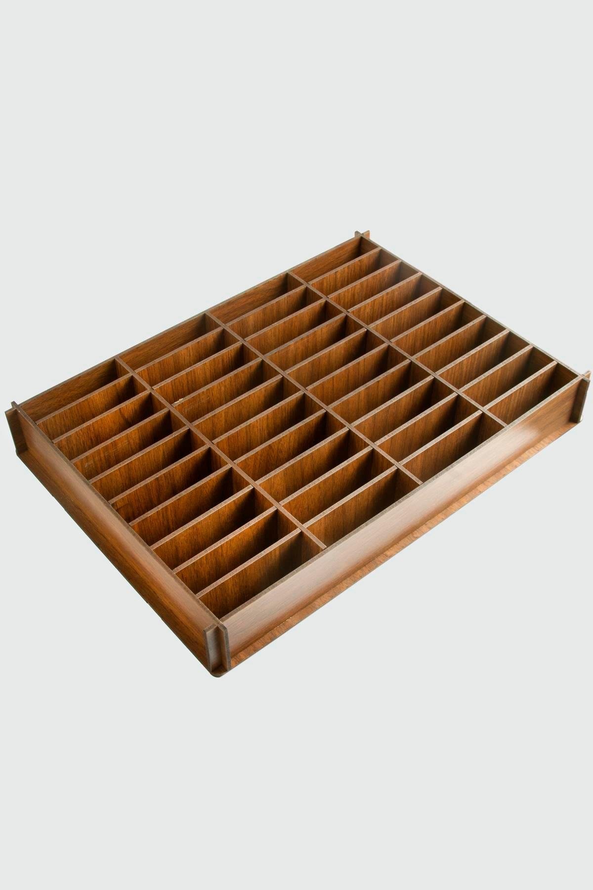 1200421_40li-Ahsap-Bileklik-Standi-f391.jpg 40lı Ahşap Bileklik Standı-Kahverengi - Görsel 1