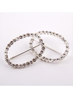 Taşlı Kemer Tokası-Gümüş Rengi