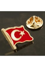 Ay Yıldız Yaka Rozet-Sarı - Görsel 2