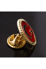 Ay Yıldız Yaka Rozet-Sarı