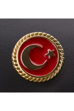 Ay Yıldız Yaka Rozet-Sarı - Görsel 3