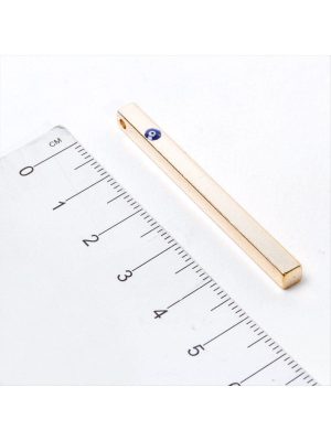 Nazar Boncuklu Kare Çubuk Aparat-Roz