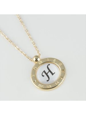 Seri Sonu Harfli Kolye-H