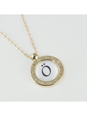 Seri Sonu Harfli Kolye-Ö