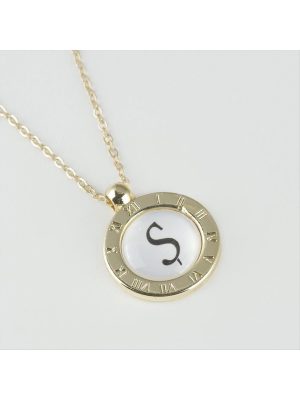 Seri Sonu Harfli Kolye-Ş