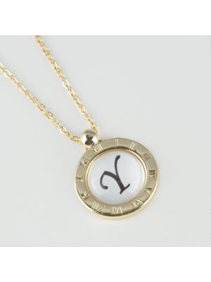 Seri Sonu Harfli Kolye-Y