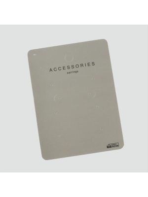 Zara Küpe Kartı-Gri