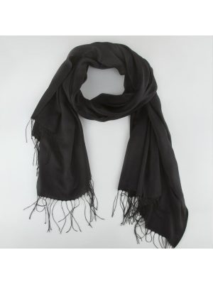 Çift Yönlü Şal-Siyah