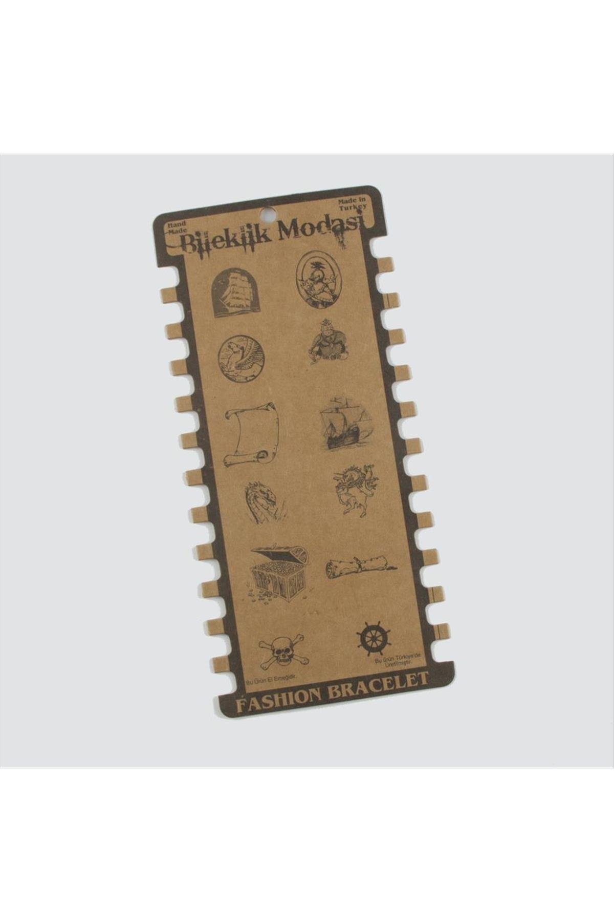 1200518_12li-Kraft-Bileklik-Karti-fe5a.jpg 12li Kraft Bileklik Kartı-Kahverengi - Görsel 2