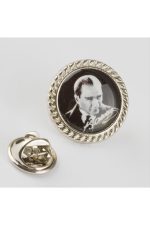 Atatürk Yaka Rozet-Gümüş Rengi - Görsel 3