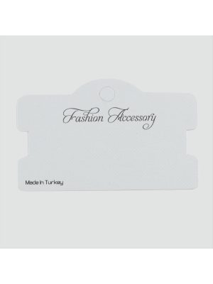 Bileklik Kartı-Beyaz