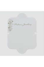 Lüx Kolye Kartı-Beyaz - Görsel 3