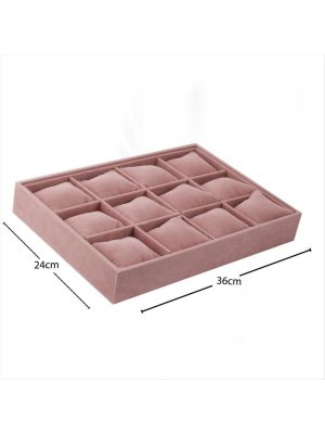 12li Anfora Kumaş Yastıklı Tabla-Yavruağzı