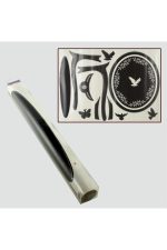 3 Boyutlu Yapıştırmalı Duvar Süsü-Siyah - Görsel 2