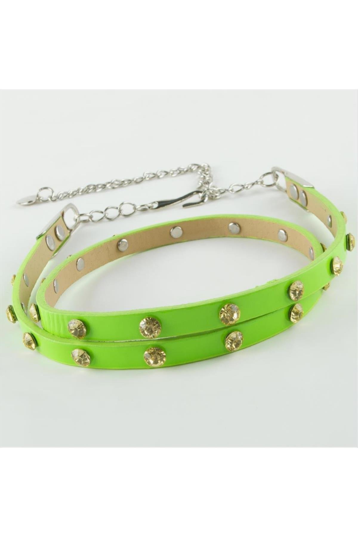 1200631_Klasik-Deri-Tasli-Kemer-3f99.jpg Klasik Deri Taşlı Kemer-Mavi - Görsel 3