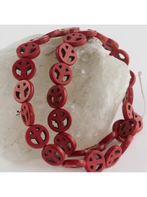 20 mm Turkuaz Taşı-Kırmızı