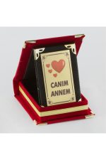 Canım Annem Plaketi-Kırmızı - Görsel 2