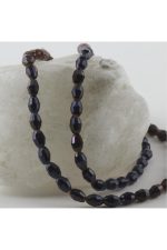 6X8 mm Arpa Kesim Kristal Taş-Antrasit - Görsel 2