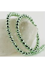 6 mm Fasetli Hematit Taşı-Yeşil - Görsel 3