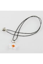 Papatya Cam Kolye-Beyaz - Görsel 2