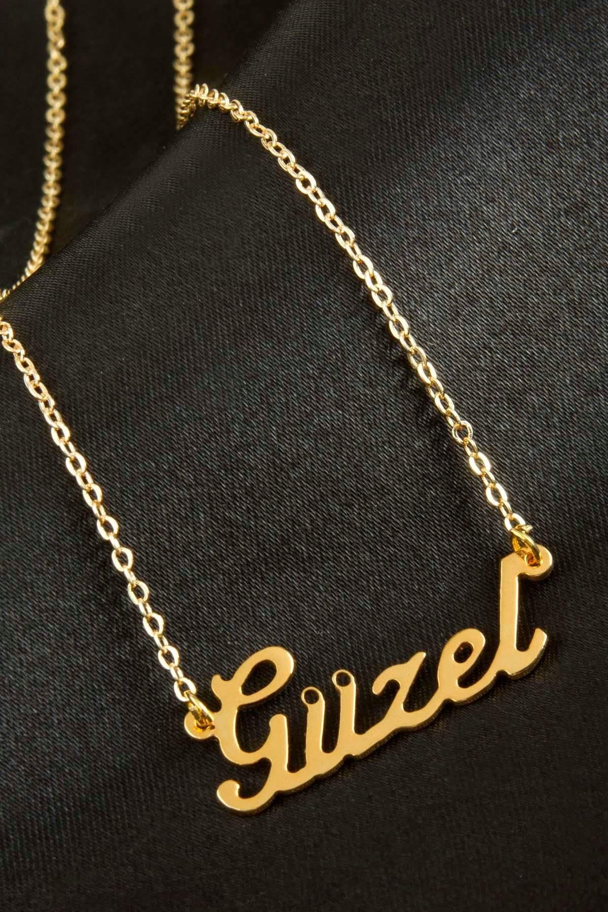 1200689_Guzel-Isimli-Kolye-Kisiye-Ozel-0dad.jpg Güzel İsimli Kolye -Sarı - Görsel 1