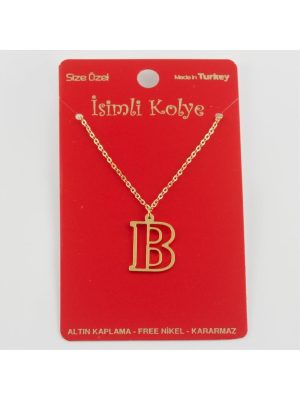 Prinç Harfli Kolye-B