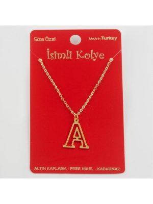 Prinç Harfli Kolye-A