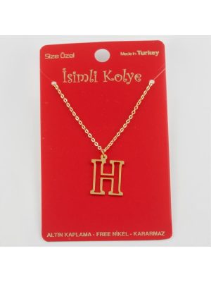 Prinç Harfli Kolye-H