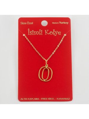 Prinç Harfli Kolye-O
