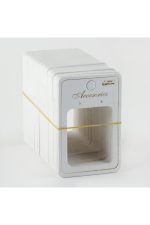 Pencereli Lüx Küpe Kartı 100 Adet-Beyaz - Görsel 3