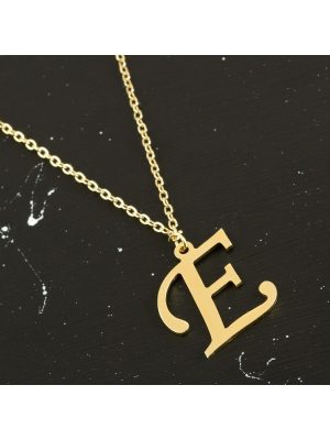 Prinç Harfli Kolye-E