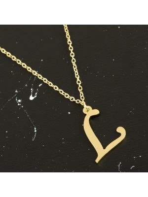 Prinç Harfli Kolye-L