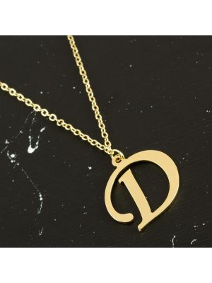 Prinç Harfli Kolye-D