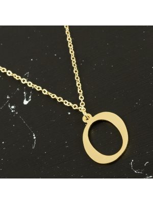 Prinç Harfli Kolye-O