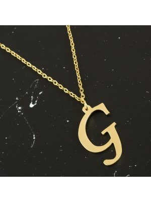 Prinç Harfli Kolye-G