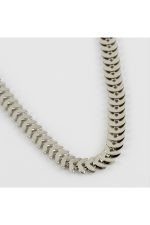 Çavuş Zincir Kolye-Gümüş Rengi - Görsel 3