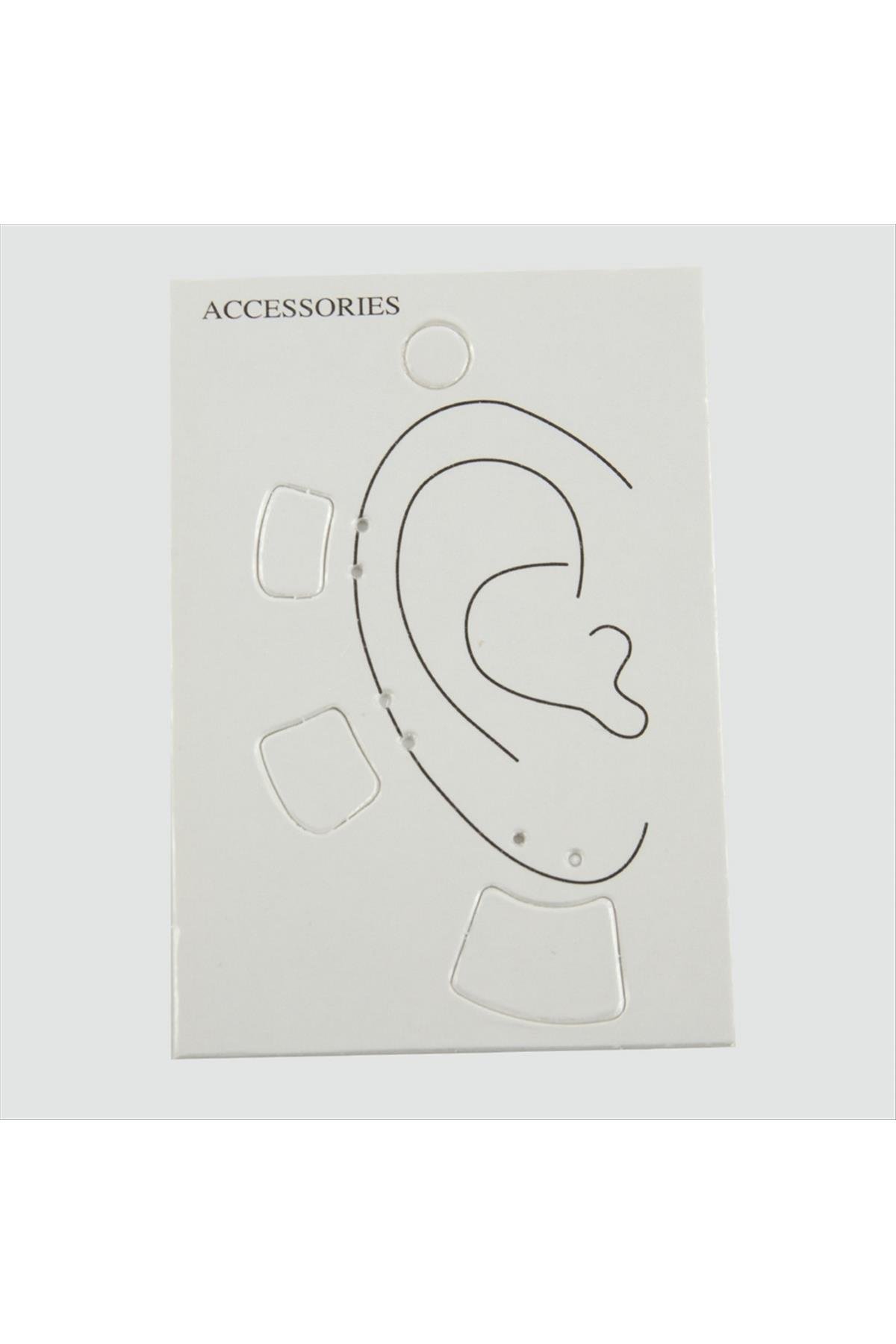 1200784_Kikirdak-Kupe-Karti-Buyuk-100-Adet-e573.jpg Kıkırdak Küpe Kartı Büyük 100 Adet-Beyaz - Görsel 1