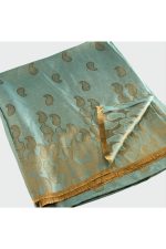 Desenli Eşarp Şal-Yeşil