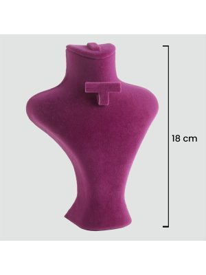 18 cm Takım Anfora Kumaş-Mor