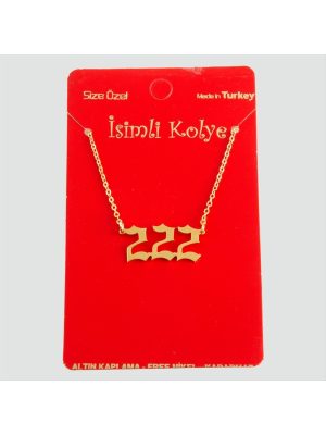 Uğurlu Rakamlar Uçlu Kolye-2