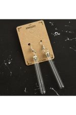 Boş Fanus Küpe-Şeffaf