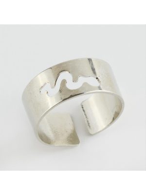 Yılan Sevgili Eklem Yüzük-Gümüş Rengi