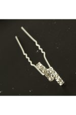 Zikzak Taşlı Firkete-Gümüş Rengi - Görsel 2